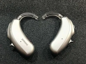 Brand New Phona K Marvel Bolero M50-PR BTE Hearing Aids+ Charger+ 3 yrs Warranty - Picture 1 of 9