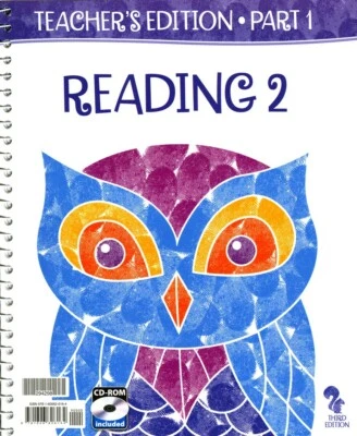 BJU Press Reading 2 Teacher's Edition with CD 3rd Edition 2 Volumes - 2nd Grade - Image 1 of 2