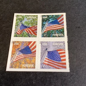 Scott#4778-81 Flag for All Seasons Booklet Block of 4 Stamps MNH 2013-US - Picture 1 of 1