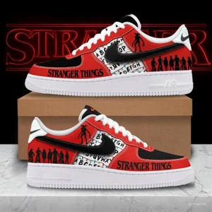 Stranger Things Best Series On Netflix Air Force 1 Shoes - Picture 1 of 4