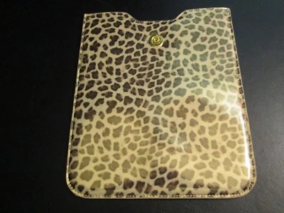 Animal Print Metallic iPad Tablet Sleeve by Mud Pie, 9"-10", NWT - Image 1 of 3