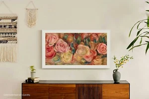Samsung 50” The Frame LS03D QLED 4K Art Mode Smart TV (2024) - Picture 1 of 14