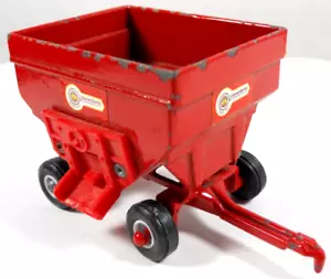 Ertl Unverferth rot Schwerkraftfutterwagen Getreidebehälter Anhänger Landspielzeug - Bild 1 von 14