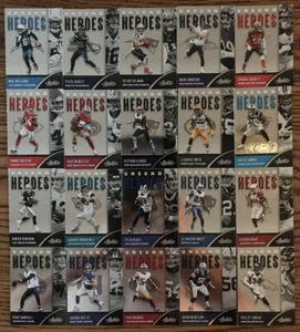 2020 Absolute Football UNSUNG HEROES Foil COMPLETE Insert Set (20 Cards) 🔥 - Picture 1 of 1