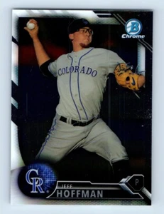 2016 Bowman Chrome Prospects Jeff Hoffman Colorado Rockies #BCP121 - Picture 1 of 2
