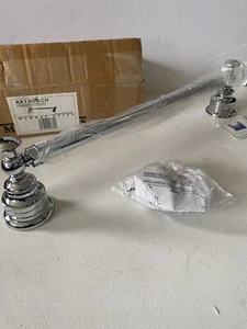 Brand New Murray Feiss Chrome Finish 18”Towel Bar Model BA1000CH NIB - Picture 1 of 7