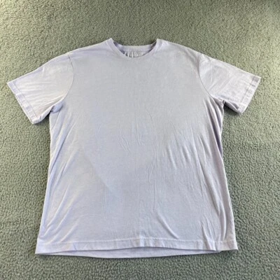 NUEVA Camiseta Banana Republic Para Hombres Extra Grande Púrpura Eco Premium Lavado Camiseta Informal Foto 1 de 4