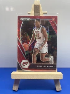 2021-22 Panini Prizm Draft Picks Choice Red /88 Charles Bassey #45 Rookie RC - Picture 1 of 2