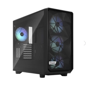 Fractal Design Meshify 2 RGB Black TG Light Tint Mid Tower Computer Case - Picture 1 of 6