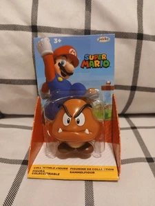 Jakks Super Mario 2,5" Goomba Sammelfigur World of Nintendo Neu - Bild 1 von 3