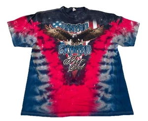 T-shirt homme Lynyrd Skynyrd Band Free Bird Eagle 2012 Tye Dye XL - Photo 1/5
