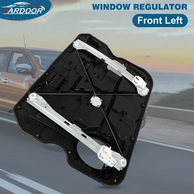 For 2013-2018 Ram 1500 Crew Cab Pickup Power Window Regulator w/Motor Front Left - Image 1 of 4