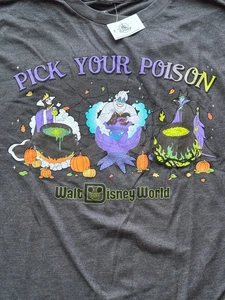 2025 Walt Disney World Halloween Pick Your Poison Evil Queen T-shirt All Sizes - Picture 1 of 2
