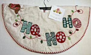 CYNTHIA ROWLEY BAUMROCK 24 IN DACKEL HO HO POLYESTER BAUMWOLLE NEU IN VERPACKUNG - Bild 1 von 3