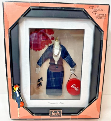Barbie Collectibles 2003 Mattel conjunto de cercanías marcos de moda decoración de pared NRFB Foto 1 de 4