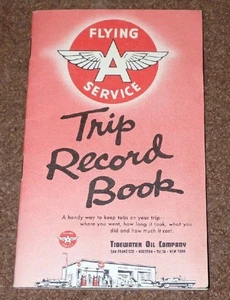 Flying A Trip Record Book - Picture 1 of 5