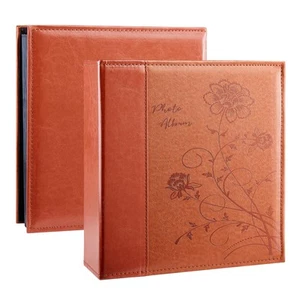Photo Album 4x6 1000 Photos, Large Capacity Wedding Family Leather Cover Pict... - Picture 1 of 6
