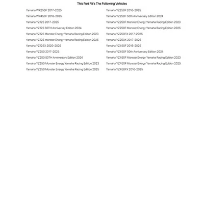 Rotor de freno de barro Tusk Solid Typhoon, delantero para Yamaha WR250F 2017-2023 Foto 1 de 4