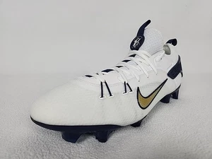 Nike Alpha Huarache 9 Elite Lacrosse Cleats Size 12.5 Mens White Blue FB1296-101 - Imagen 1 de 12
