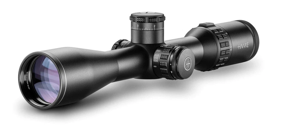Hawke Sidewinder 30 SF 6.5-20x44 20x Half Mil Dot Gen2 Sidewheel Sunshade 17150 - Image 1 of 4
