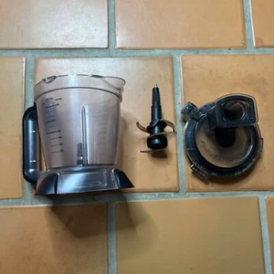 Ninja Pro System 1100 40oz 5 Cup Blender Pitcher Food Processor & Blade And Lid - Picture 1 of 13