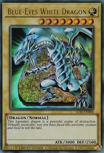 Blue-Eyes White Dragon (25th Anniversary Edition) LC01-EN004 Ultra NM YUGIOH - Picture 1 of 1