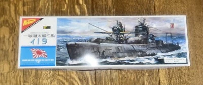 Nichimo “I-19” Submarino Motorizado Plástico Color Modelo 1/200 Foto 1 de 4