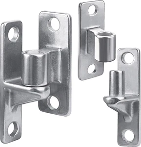 Juego de bisagras de puerta de acero inoxidable 304 bisagras de puerta de montaje en pared bisagras de alta resistencia para - Imagen 1 de 12