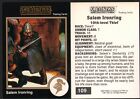 1991 TSR AD&D Gold Border Dungeons & Dragons RPG Fantasy Art Card #109 ~ Dwarf 