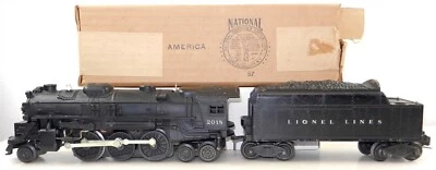Lionel O #2018  2-6-4 Steam Locomotive 6466WX Tender & Org. Engine Box ~ F03 - Image 1 of 4