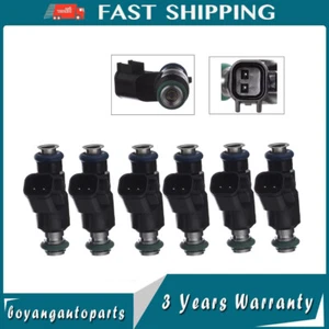 6x Fuel Injector 12588610 For 2010 Chevrolet Malibu Pontiac G6 2007 Saturn Relay - Picture 1 of 7