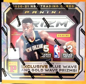 2020-21 PANINI PRIZM BASKETBALL ASIA TMALL BOX nba 2020-21 prizms blue gold - Picture 1 of 1