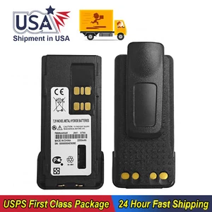 Ni-MH Battery For Motorola PMNN4416AR PMNN4415AR PMNN4412A PMNN4424AR Radio - Picture 1 of 9