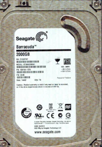 ST2000DM001, 1E6164-570, SC48, TK, Z1E8 SEAGATE SATA 2TB - Picture 1 of 1