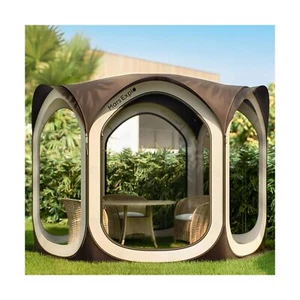 Screen Pop Up House Room Tent, Canopy Sun Shade Shelter for Patio, Backyard, ... - Picture 1 of 8