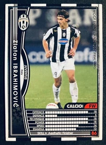 2004-05 Panini WCCF Calcio Extra Zlatan Ibrahimovic rare Juventus card - Picture 1 of 1