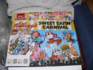 Colchonetas Kellogg 2009 vintage con posavasos plástico Sugar Pops escamas esmeriladas - Imagen 1 de 3