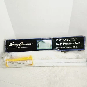Red de práctica de golf Tommy Armour 9' X 7' resistente configuración rápida NUEVA CAJA ABIERTA COMPLETA - Imagen 1 de 13