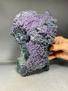Rocas SS - Calcedonia púrpura botrioidal "ágata de uva" (Indonesia) 2,33 lb - Imagen 1 de 6