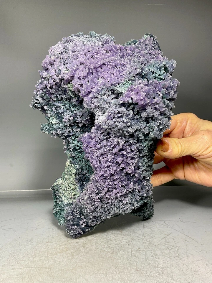 SS Rocks - Botryoidal Purple Chalcedony "Grape Agate" (Indonesia) 2.33lbs - Image 1 of 4
