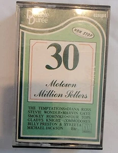 30 Motown Million Sellers 1976 Vintage Cassette Tape Vogue Distribution - Picture 1 of 5