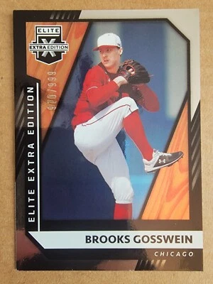 2021 Panini Elite Extra Edition - #124 Brooks Gosswein /999 (RC) - Image 1 of 3