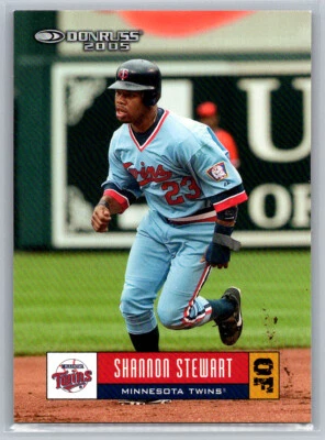 # 244 Shannon Stewart Minnesota Twins 2005 Donruss - Image 1 of 2