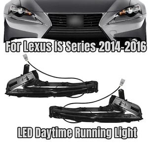 Par de luces de circulación diurna LED DRL IZQUIERDA+DERECHA para Lexus serie IS 2014-2016 - Imagen 1 de 16