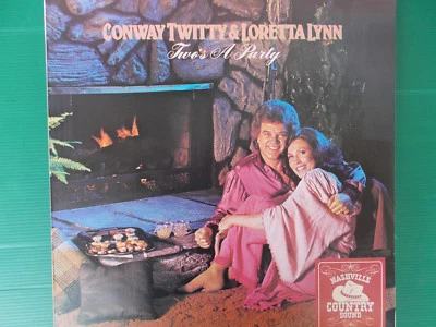 LP CONWAY TWITTY & LORETTA LYNN TWO'S A PARTY 1981 NUOVISSIMO LOOK - Immagine 1 di 2