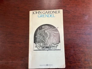 John Gardner Grendel pb '71 '81 7th us printing paperback book dragon myth ! - Bild 1 von 3