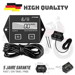 Drehzahlmesser digital Tachometer für Motorsäge Kettensäge und andere Takter - Bild 1 von 12