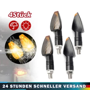 4x 12V LED Blinker Universal Motorrad Roller Miniblinker Licht M10 Mit E-Geprüft - Bild 1 von 13