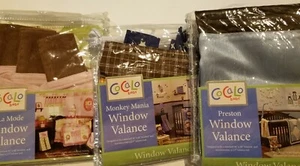 Cocalo Baby Brand Various Styles & Colors Window Valance 53X14 - Picture 1 of 10