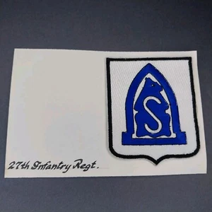 27th Infantry Regiment 3.5" Patch - Picture 1 of 3
